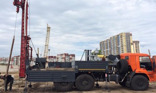 Инженерно-сейсмологические изыскания в Лесне в октябре